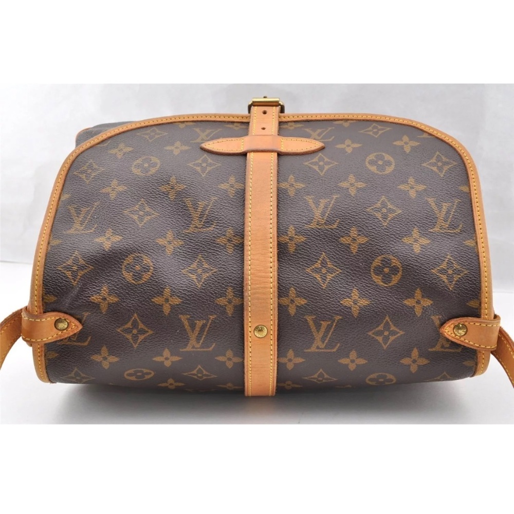 Authentic LV Louis Vuitton Saumur 30 Monogram Canvas Shoulder Crossbody Bag - Picture 10 of 15